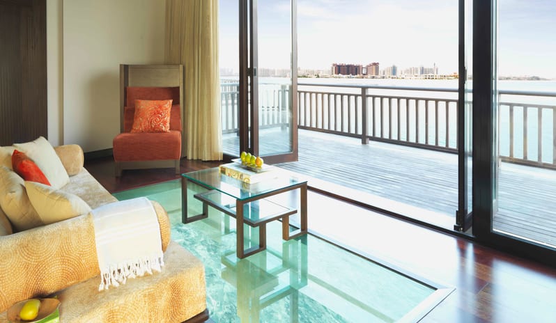 Anantara The Palm Dubai Resort-Overwater Villa Lounge_7852